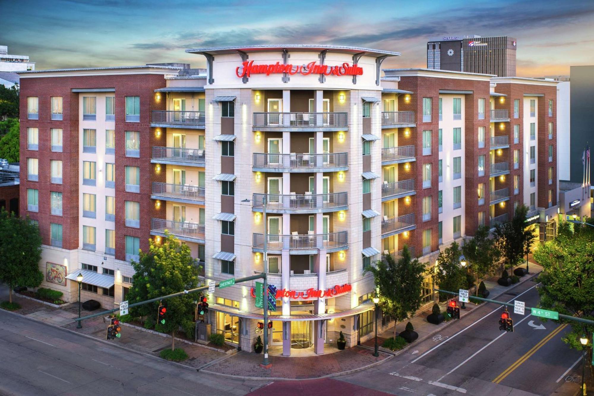 Hampton Inn & Suites Chattanooga Downtown Buitenkant foto